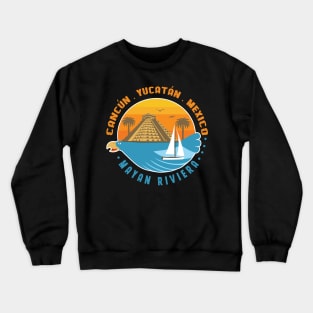 Cancun Mexico Crewneck Sweatshirt